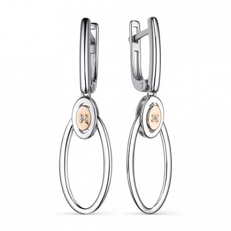 Серьги 02-2086/000Б-00