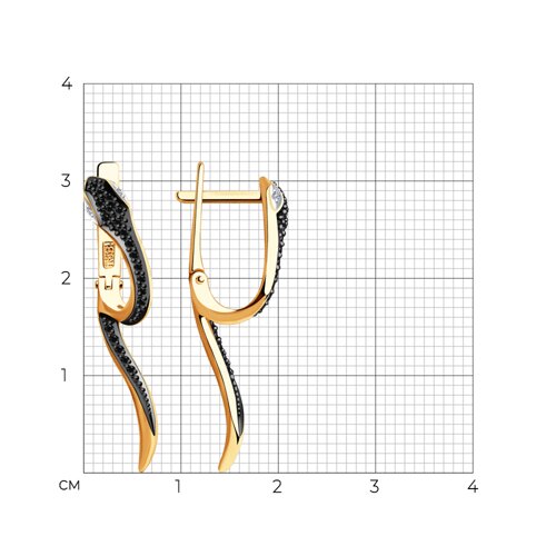 Серьги 7020072