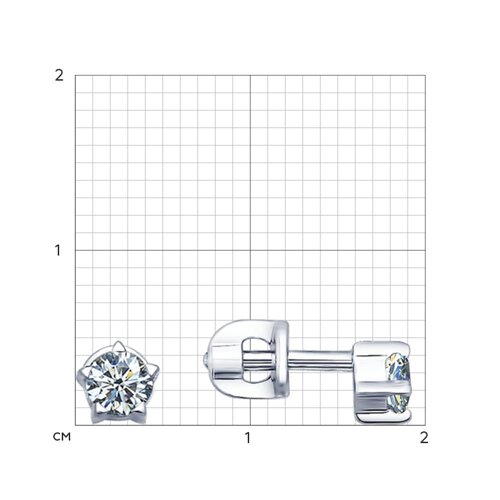Серьги 94021687