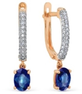 Серьги Т14602Б942-01-02