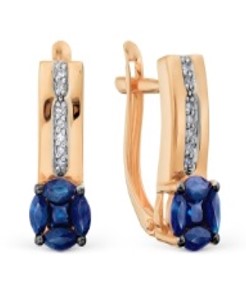 Серьги Т14102В109-01-02