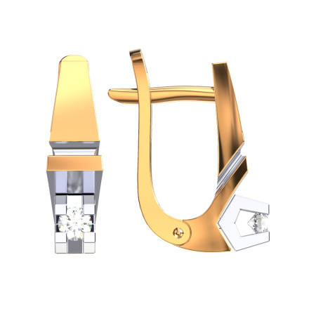 Серьги 2-11-1168-101