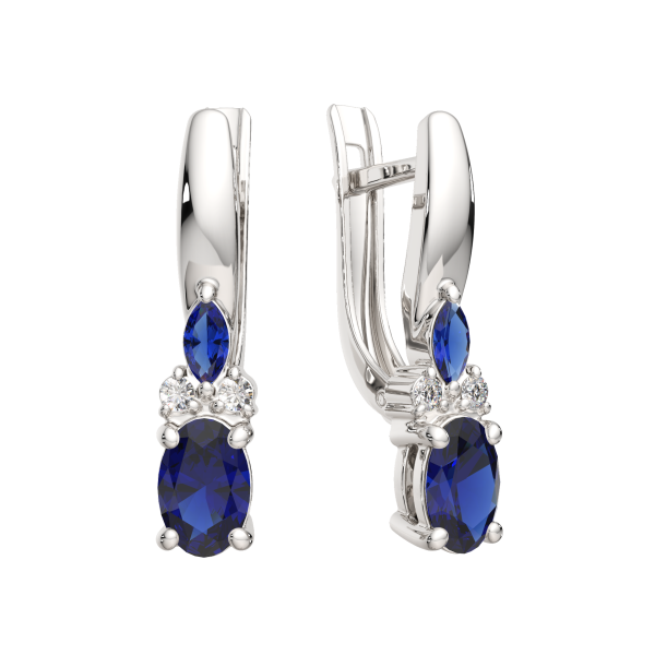 Серьги 3D10212.14K.W.ZZ