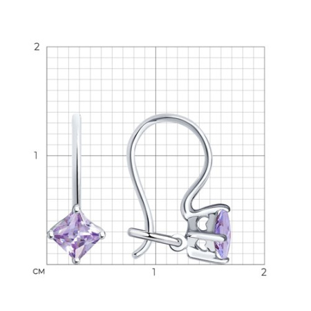 Серьги 94020584