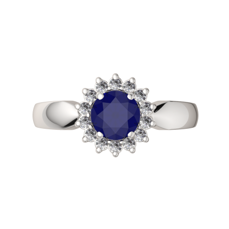 Кольцо 2D10129.14K.W.ZZ