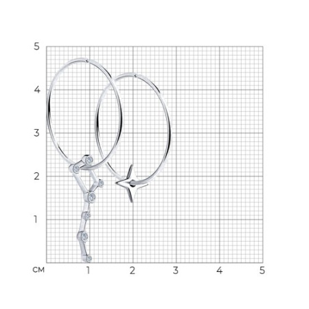 Серьги 94023750