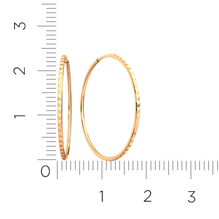 Серьги 371210/2.14K.R