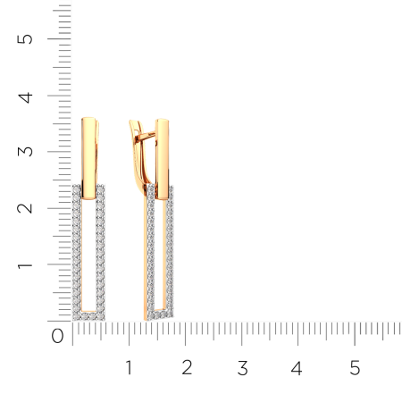 Серьги 3101233.14K.R.ZZ