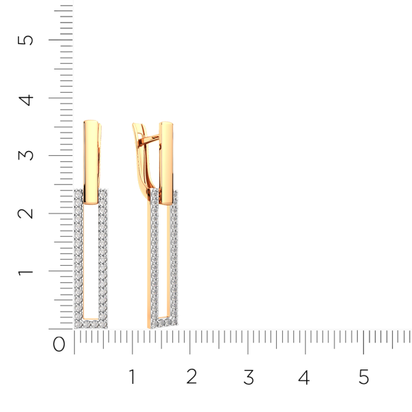 Серьги 3101233.14K.R.ZZ