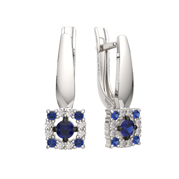 Серьги 3D10123.14K.W.ZZ