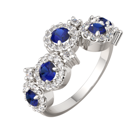 Кольцо 2D10110.14K.W.ZZ