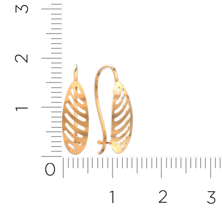 Серьги 3900113.14K.R.ZZ