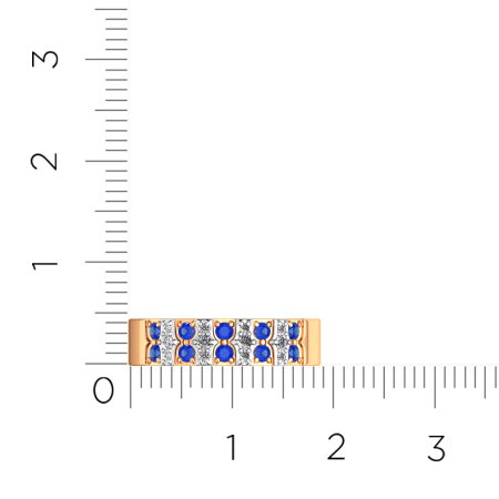 Кольцо 2D10131.14K.R.ZZ