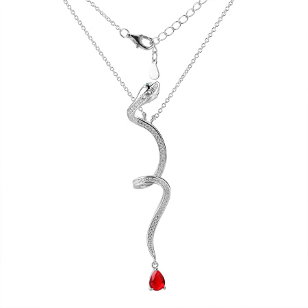 Колье CZ-N03540-X-W-R-X-WNCE