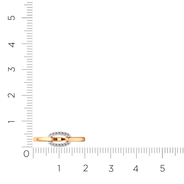 Кольцо 210966.14K.R.ZZ