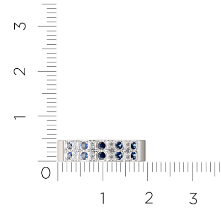 Кольцо 2D10131.14K.W.ZZ
