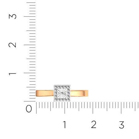Кольцо 2D00488.14K.B.ZZ