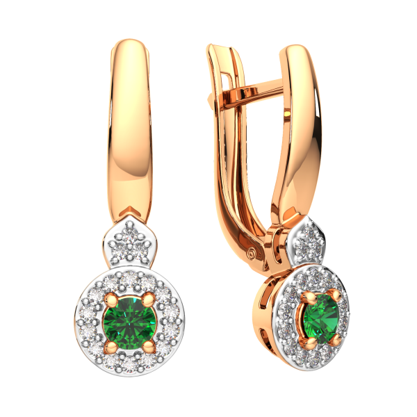 Серьги 3D20175.14K.R.ZZ