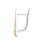 Серьги 03D0027.G14K.ZZ