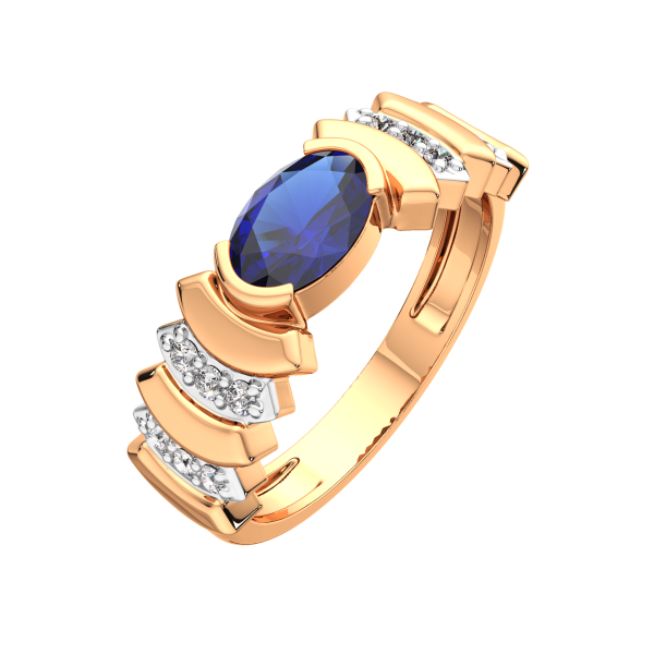 Кольцо 2D10127.14K.R.ZZ