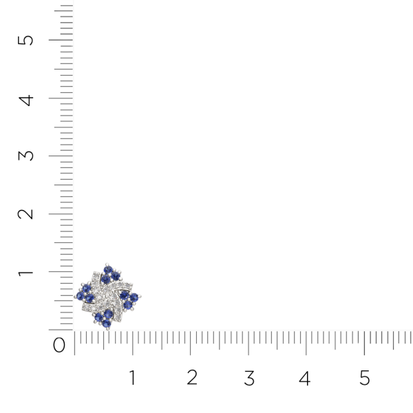 Серьги 3D1099.14K.W.ZZ