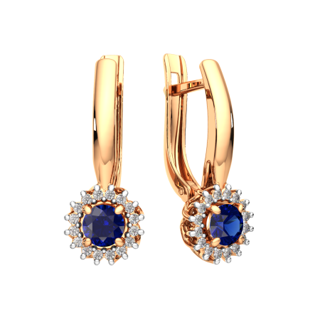 Серьги 3D10143.14K.R.ZZ