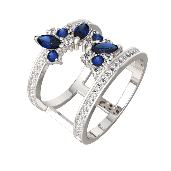 Кольцо 2D10119.14K.W.ZZ