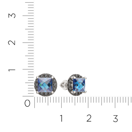 Серьги 3D4193.14K.W