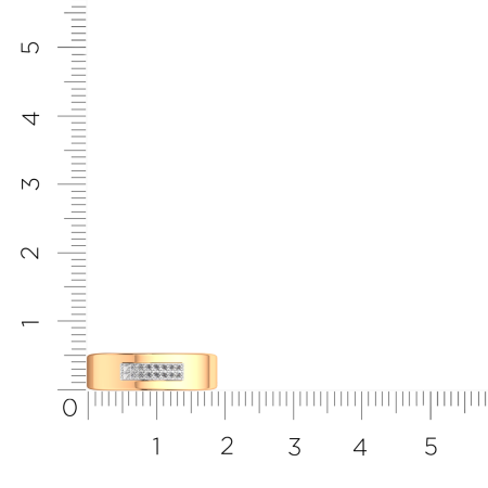 Кольцо 2D00445.14K.R.ZZ