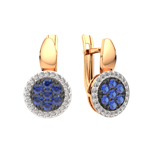 Серьги 3D10248.14K.R.ZZ