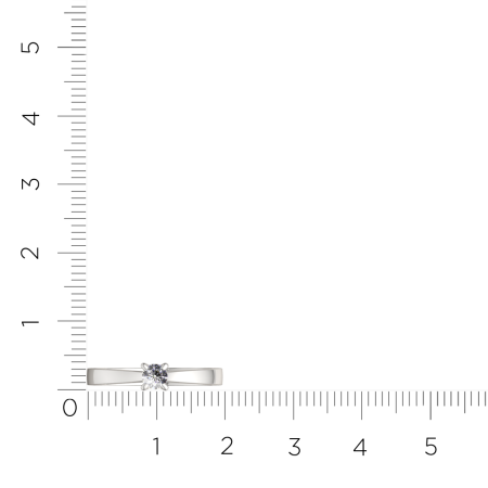 Кольцо 2D00313.14K.W.ZZ