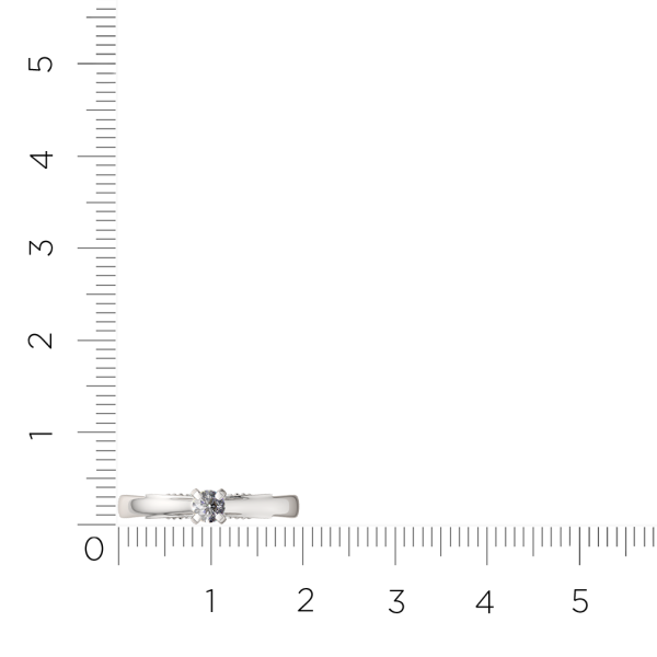 Кольцо 2D00275.14K.W.ZZ