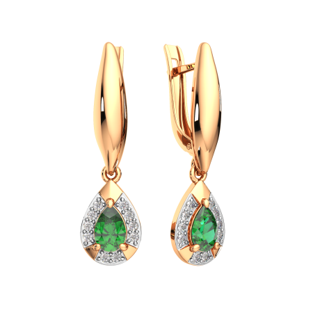 Серьги 3D20136.14K.R.ZZ