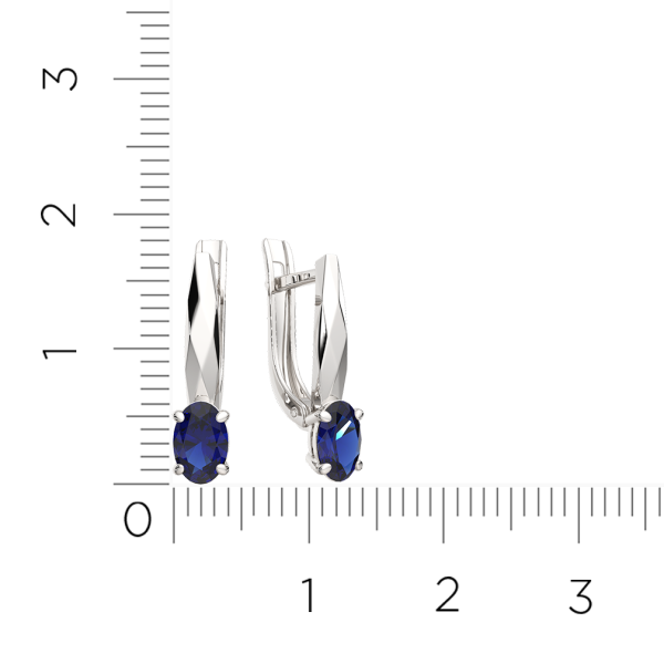 Серьги 3P1031.14K.W.ZZ