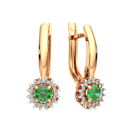 Серьги 3D20143.14K.R.ZZ