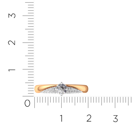 Кольцо 210880.14K.R.ZZ