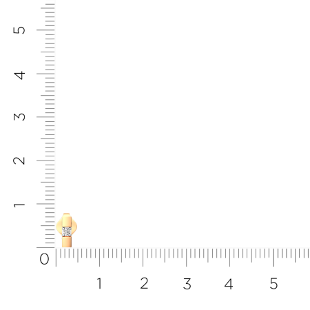 Серьга 310907.14K.R