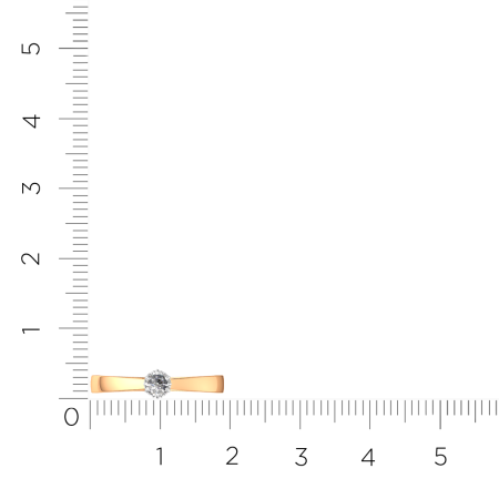 Кольцо 2D00253.14K.R.ZZ