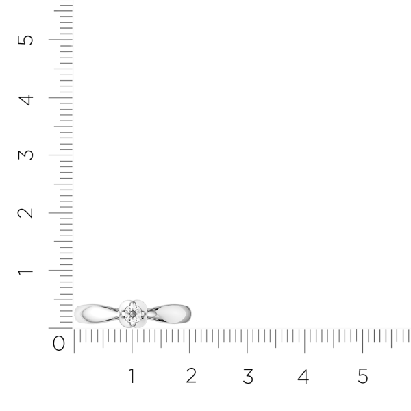 Кольцо 2D00293.14K.W.ZZ