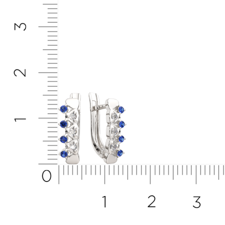 Серьги 3D10121.14K.W.ZZ