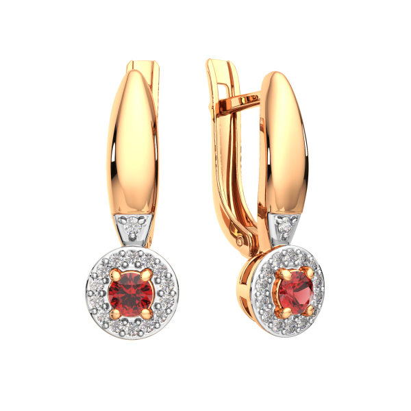 Серьги 3D30154.14K.R.ZZ