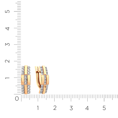 Серьги 3101493.14K.R.ZZ