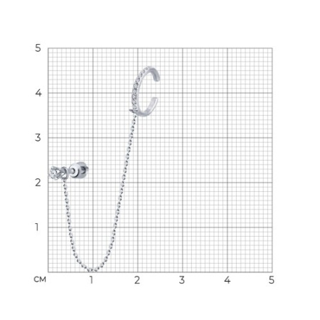 Серьга 1170016-3
