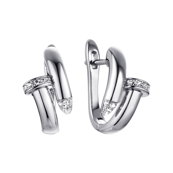 Серьги CZ-E02678-X-W-X-X-W