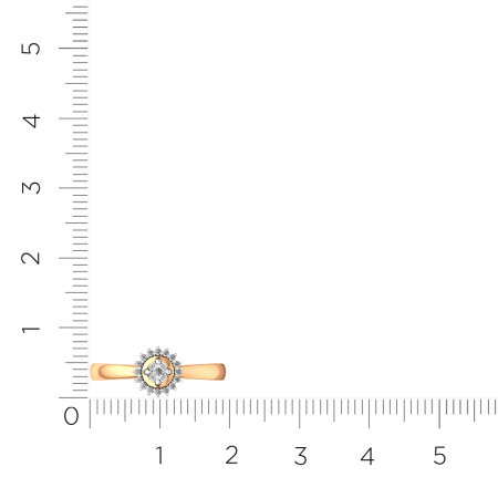 Кольцо 2D00345.14K.B.ZZ