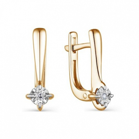 Серьги 02-1845/000Б-06