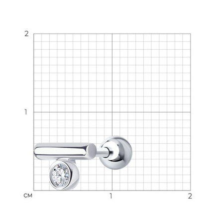 Серьга 94170198