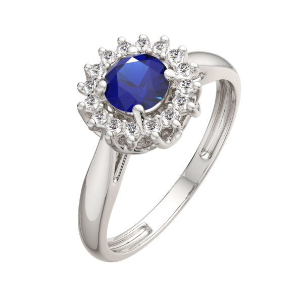 Кольцо 2D10143.14K.W.ZZ