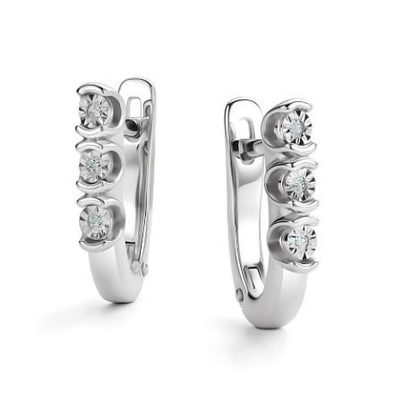 Серьги 02-4321/000Б-00