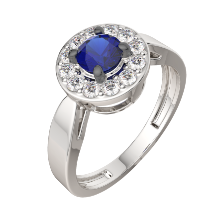 Кольцо 2D10162.14K.W.ZZ